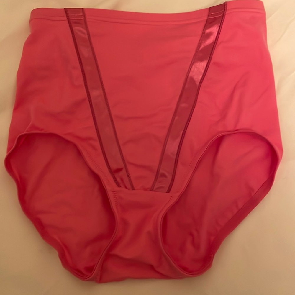 NWOT Flexees control brief size large. Fushia colour.